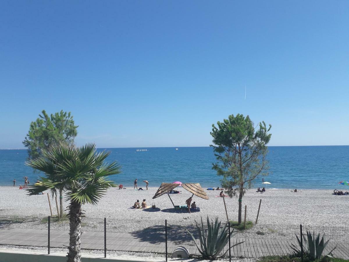 Bel Appartement Avec Vue Mer Villeneuve-Loubet Exterior foto